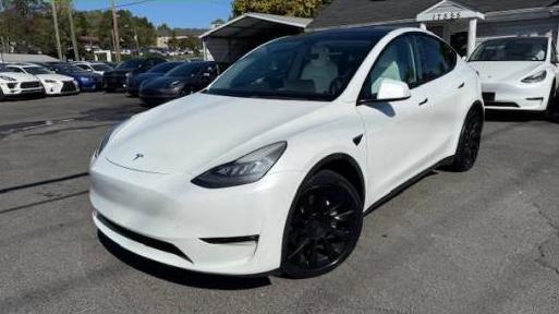 TESLA MODEL Y 2021 5YJYGDEE6MF189979 image